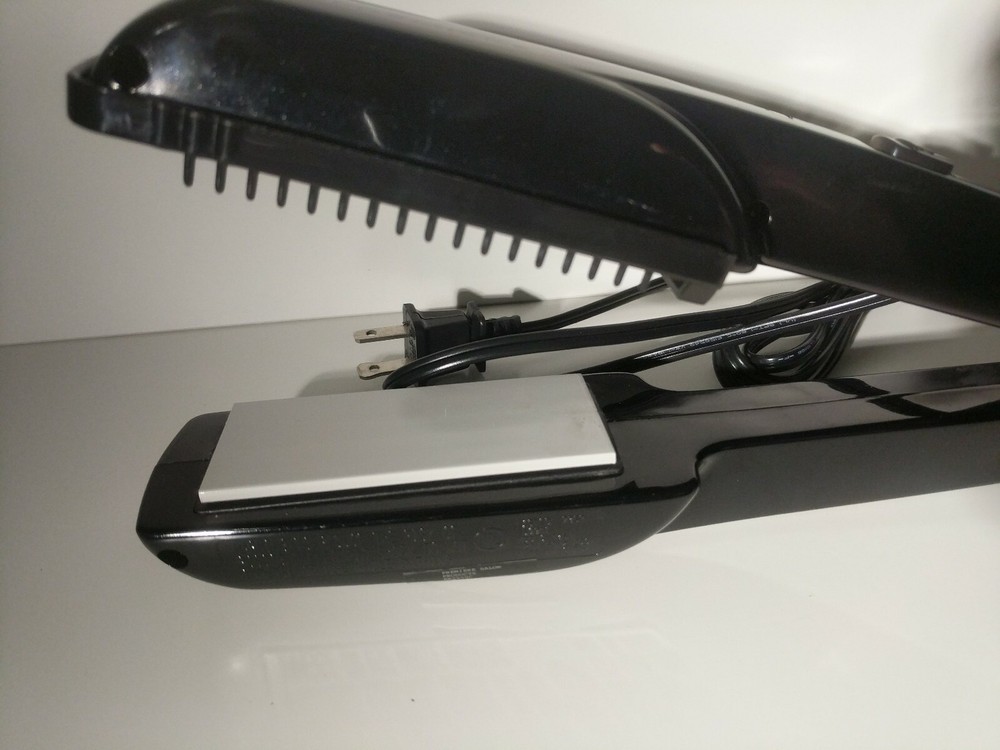 Premier Professional ceramic straighting iron. With removable guide teeth Curle