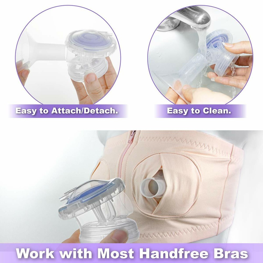 Nenesupply Compatible Breastshield Flange for Lansinoh Breastpump