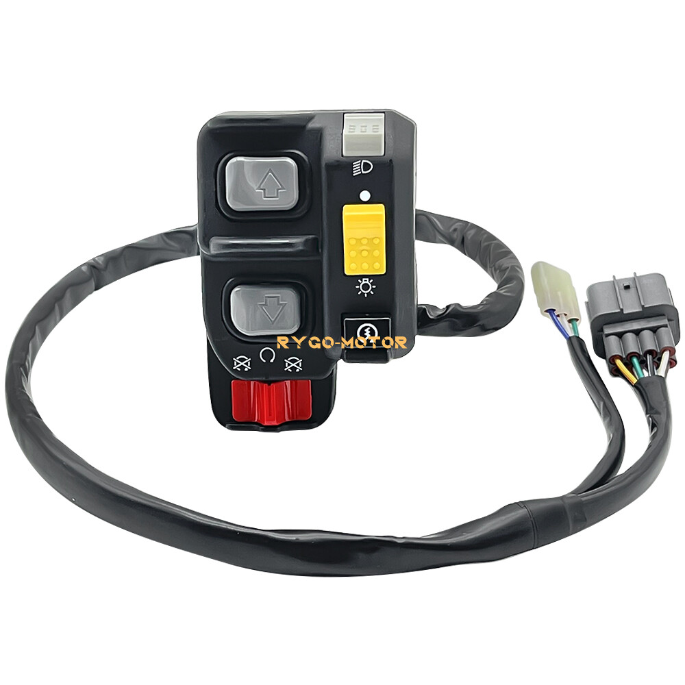 Handle Shift Control Switch Start Kill Headlight for Honda Recon TRX250TE 05-06