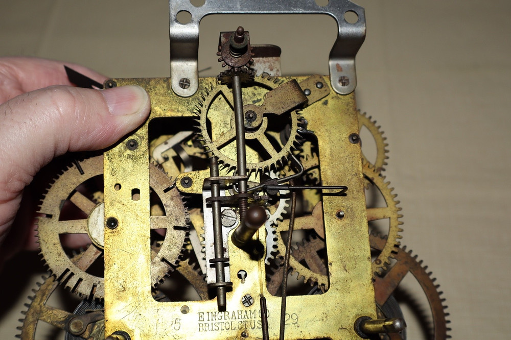 Ingraham Mantle Clock Movement
