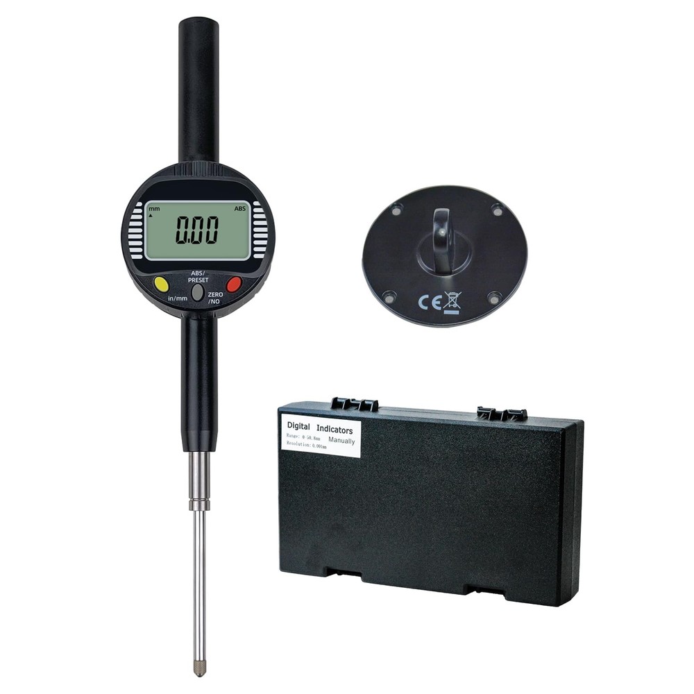 Precision Digital Dial Gauge,Dlectrical Indicator 2 in/0.01
