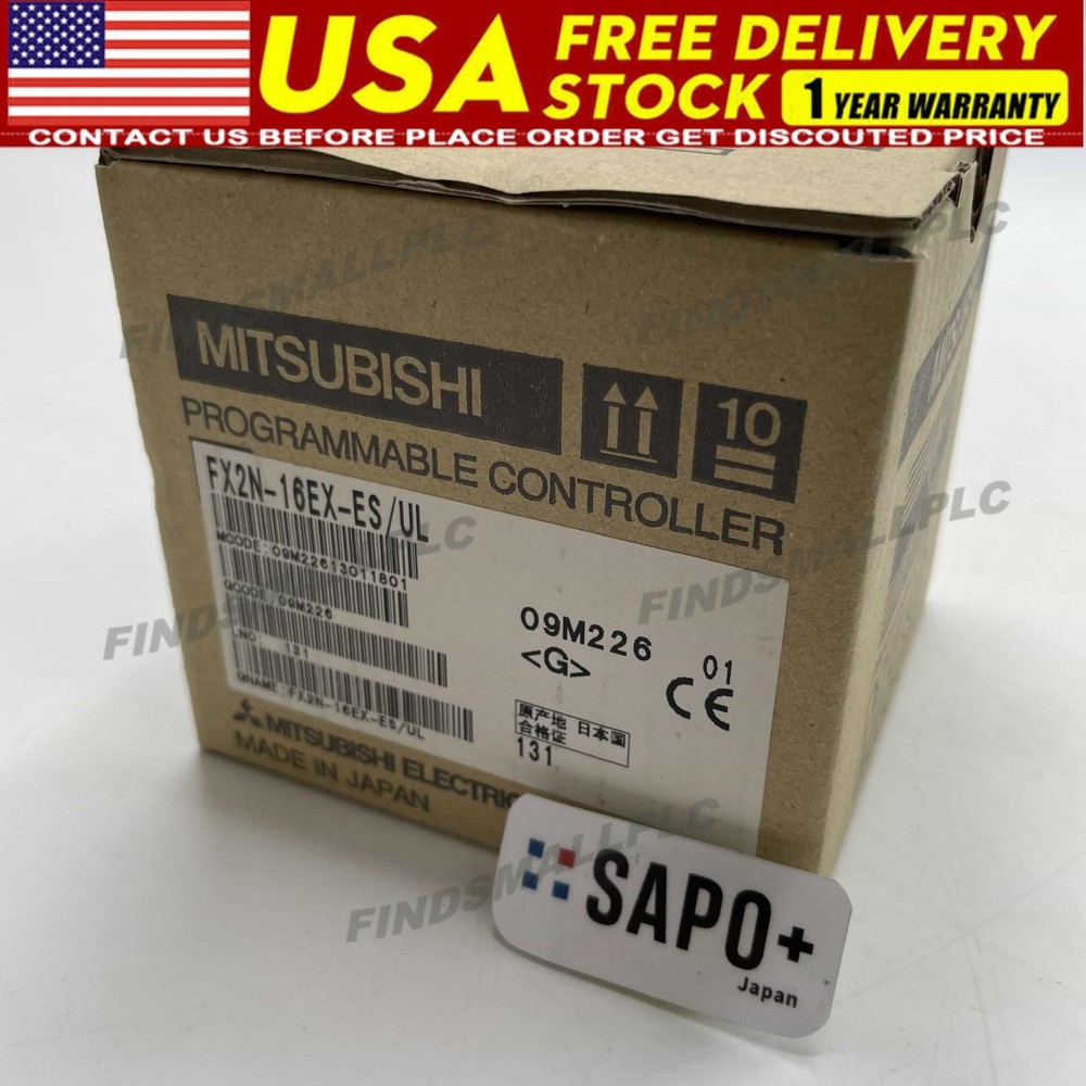Mitsubishi Electric FX2N-16EX-ES/UL Digital input expansion unit new