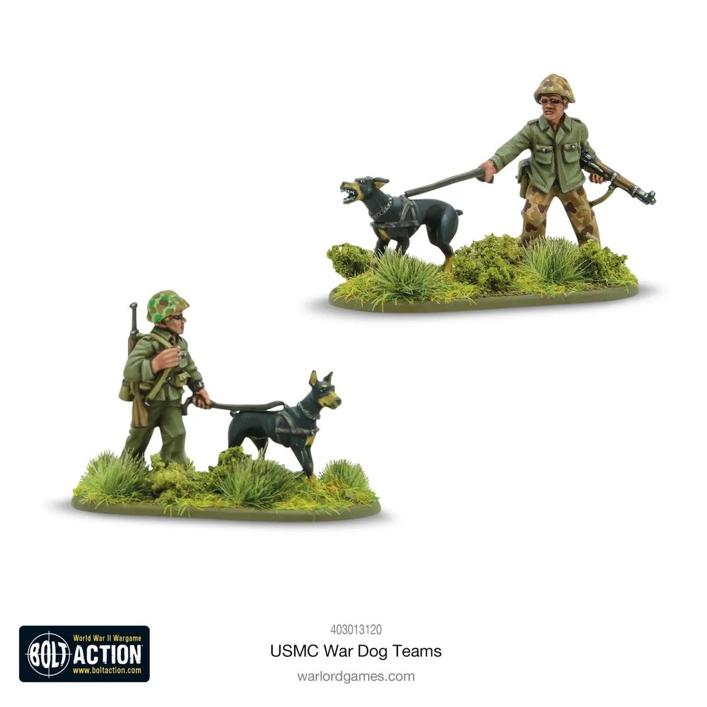 Bolt action: USMC War Dog Teams