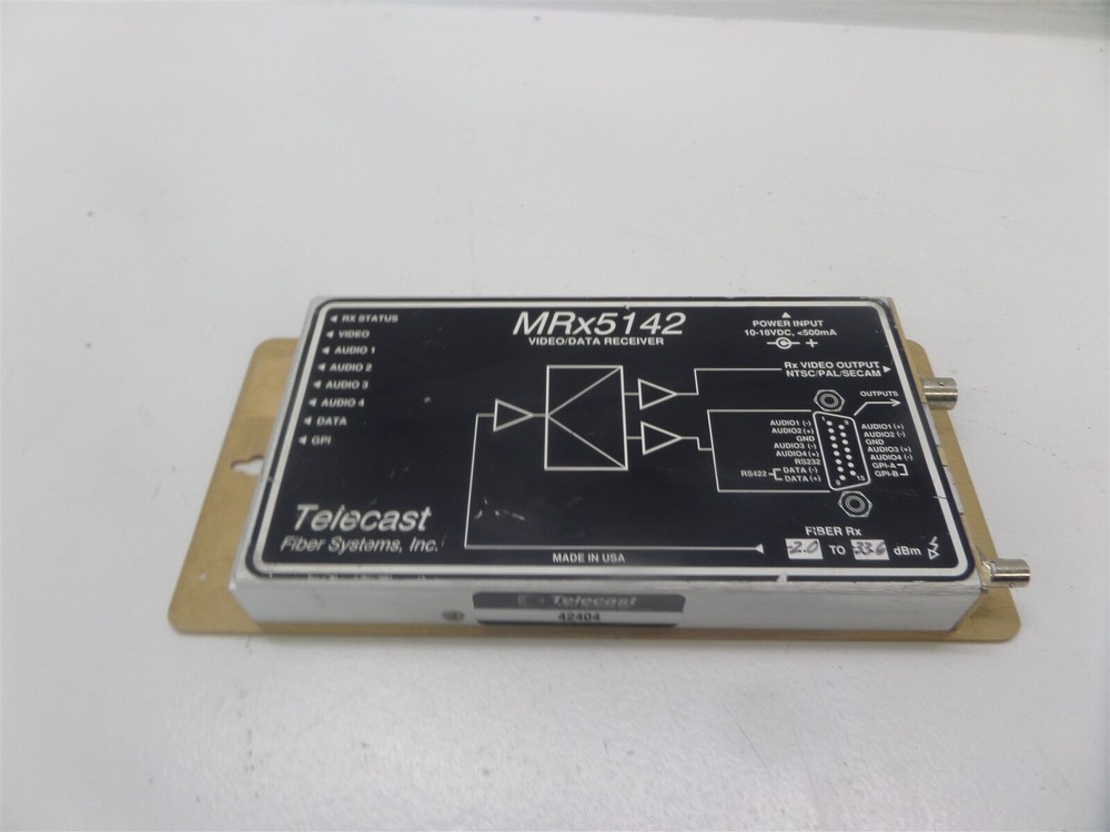Telecast MRx5142 Video/Data Receiver Module