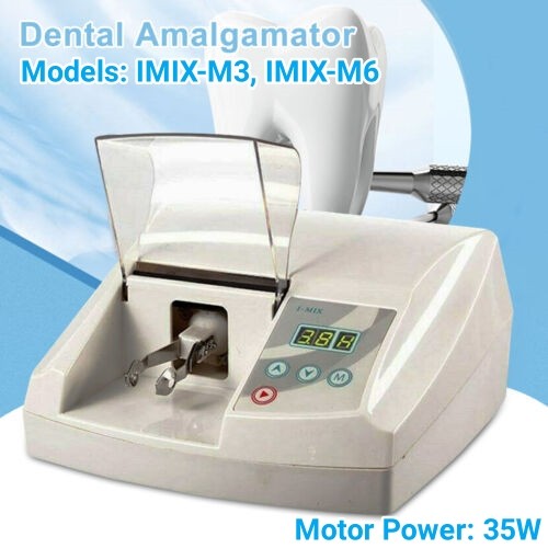 35W Dental Amalgamator Adjustable Speed Amalgam Capsule Mixer Lab Devices