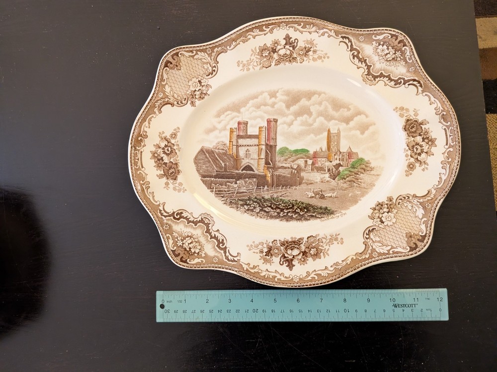 24 Piece JohnsonBros England Old Britain Castles, British