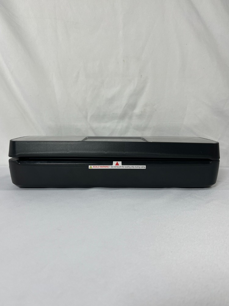 SPACEKEY Black Silver Stainless Steel Pulse Function Food Vacuum Sealer Machine