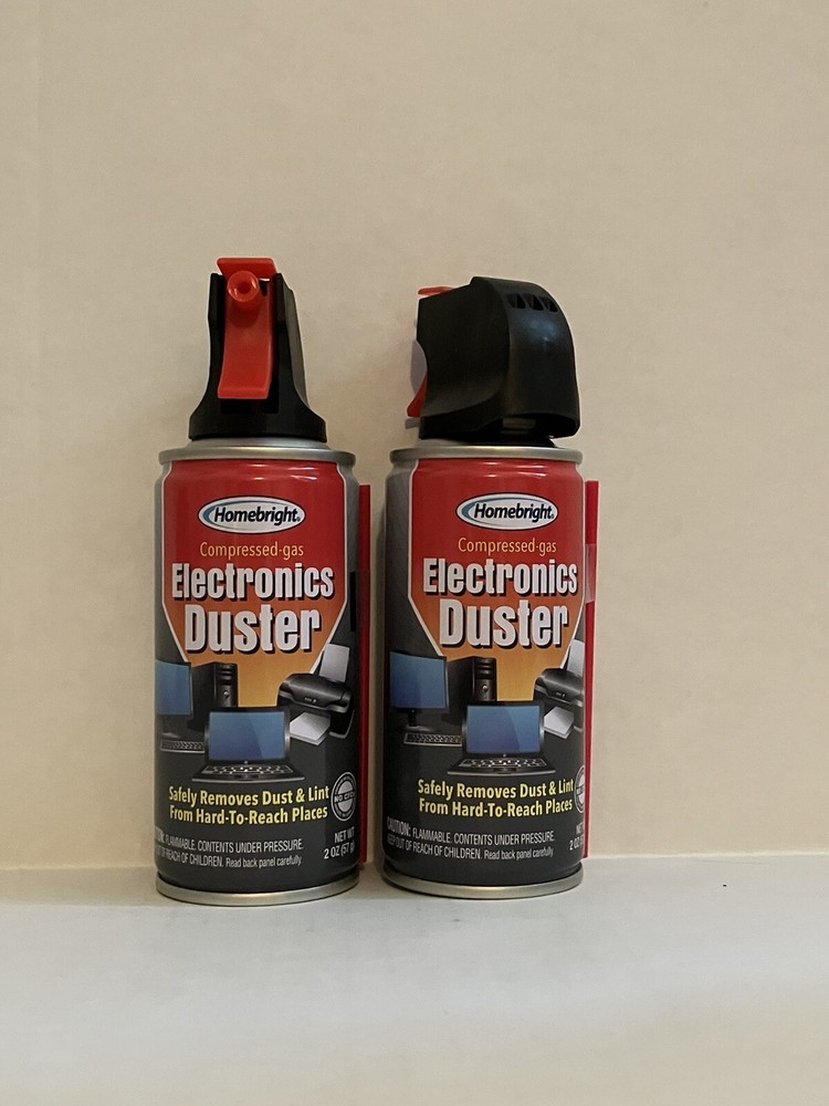 2 Cans Of Electronics Duster, 2oz Cans