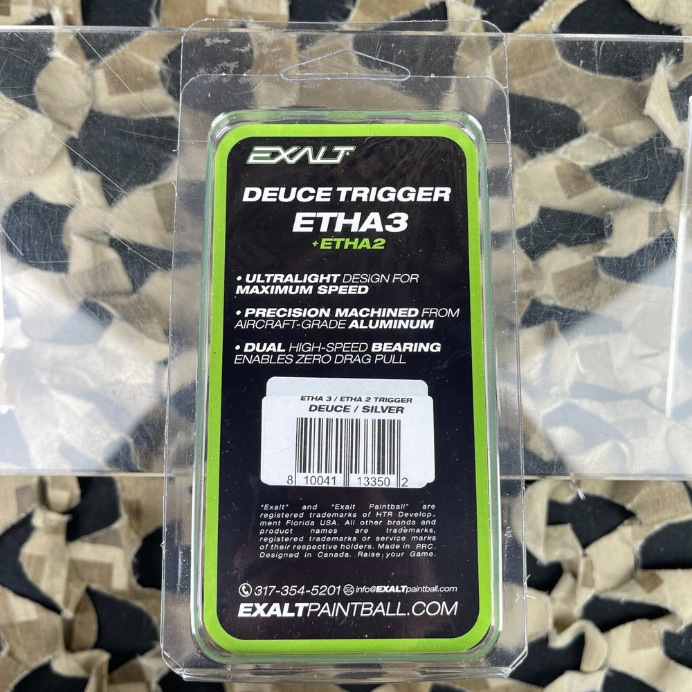 NEW Exalt Etha 3/Etha 2 Deuce Trigger - Silver