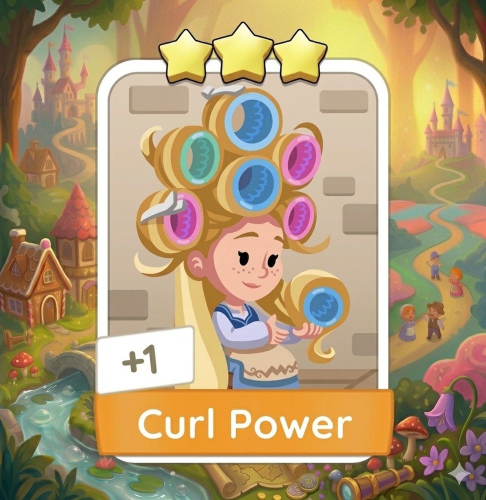 Curl Power - 3 Star - Set 11 Monopoly Go