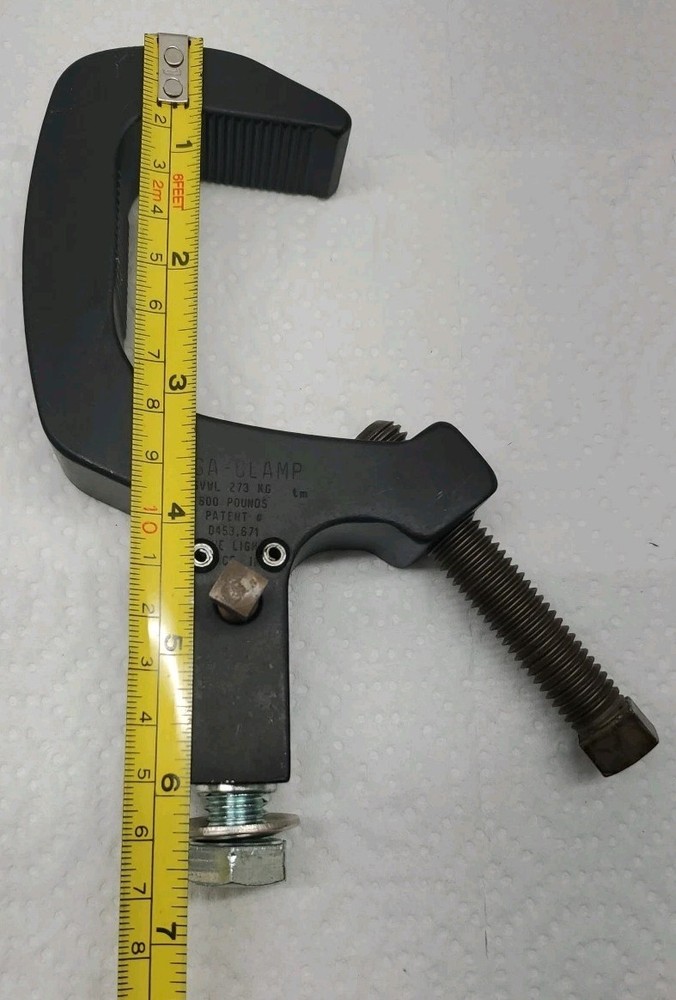 Light Source Mega-Swivel Clamp - Black (SVWL)