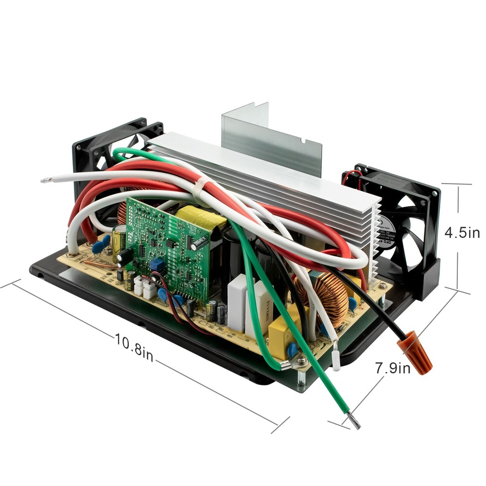 WF-8975-AD-MBA RV Converter 75 Amp DC Main Board Assembly Replacement Unit 1300W