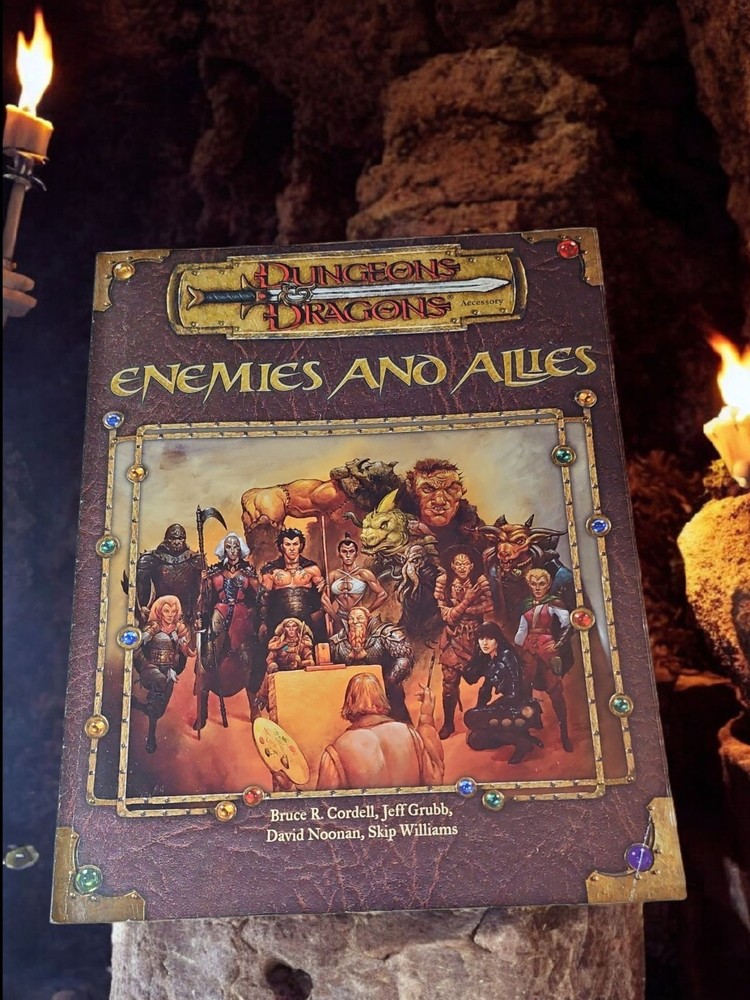 🔥DUNGEONS & DRAGONS ENEMIES AND ALLIES D20 D&D MODULE ACCESSORY