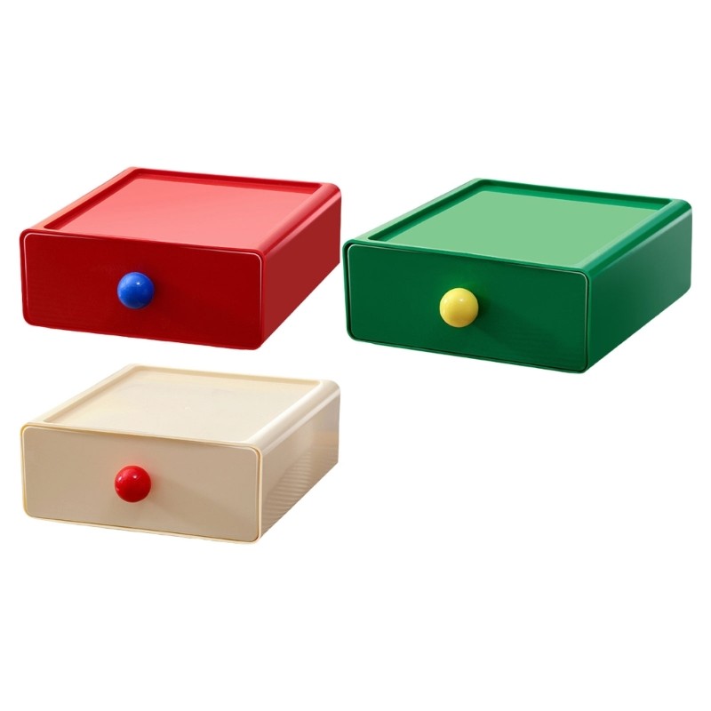 Dopamine Desk Organizer Desktop Organization Box Stackable Storage Solution