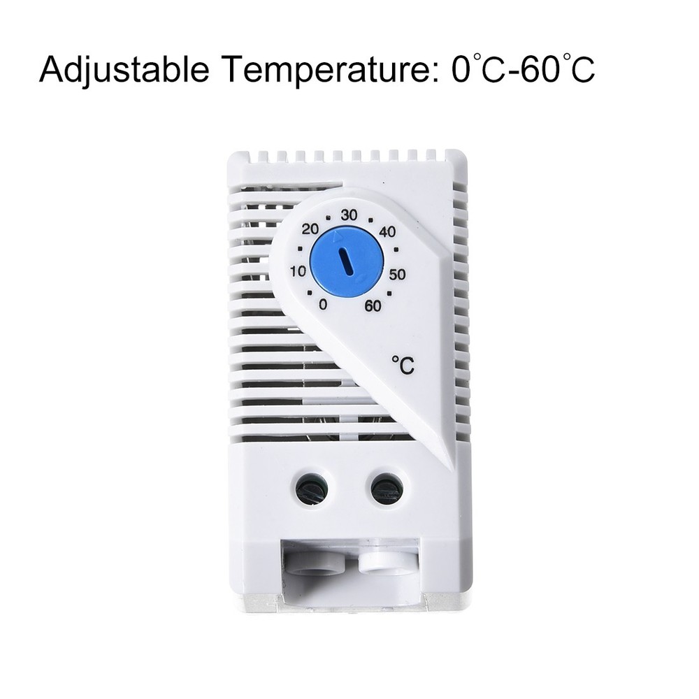 Mechanical Thermostat KTS011 0-60℃ Adjustable Compact NO Temperature Switch