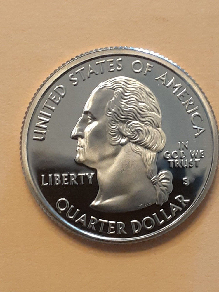2005 S PROOF WASHINGTON QUARTER WEST VIRGINIA