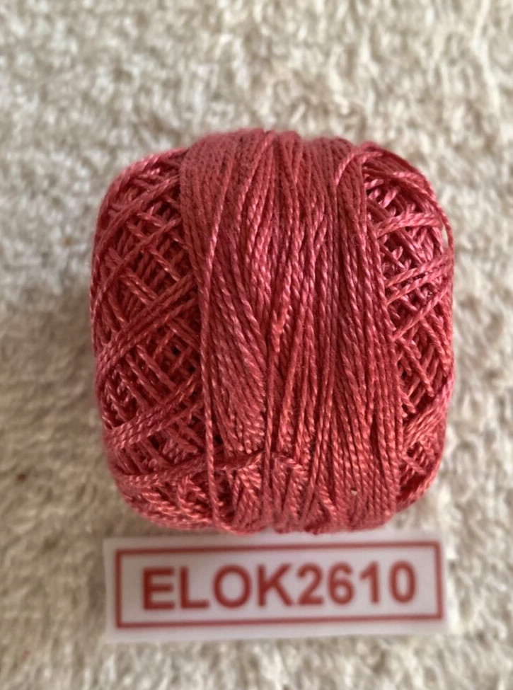 DMC Perle Cotton Thread Size 8 Rose 335 95 Yards