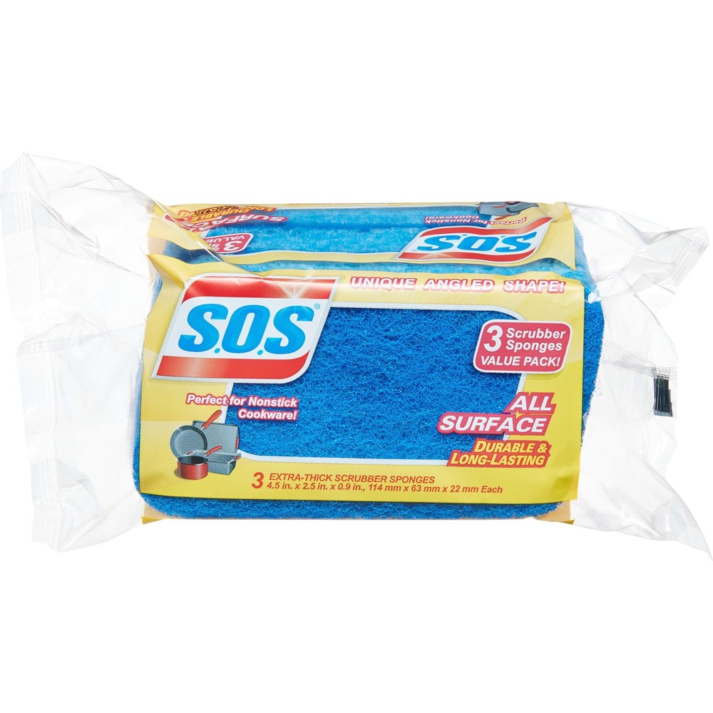 All Surface Scrubber Sponge 3 Count