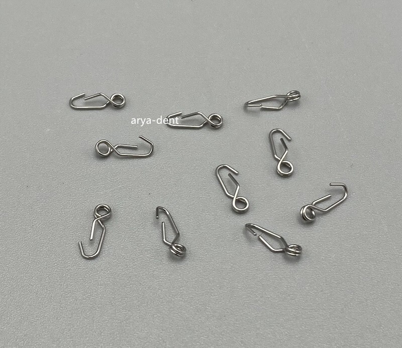 100pcs Dental Orthodontic Self-Locking Separating Spring Separator SS Springs