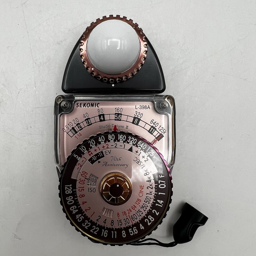 Sekonic L-398A Studio Deluxe 70th Anniversary Edition Light Meter