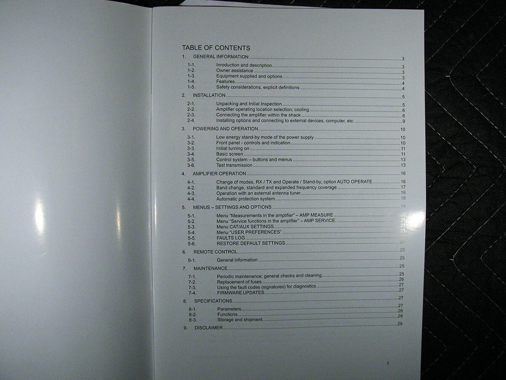 Acom 700S Operating Manual
