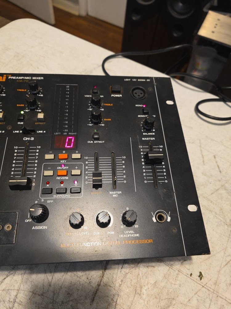 Gemini Preamp/ Mic Mixer Model KM -707