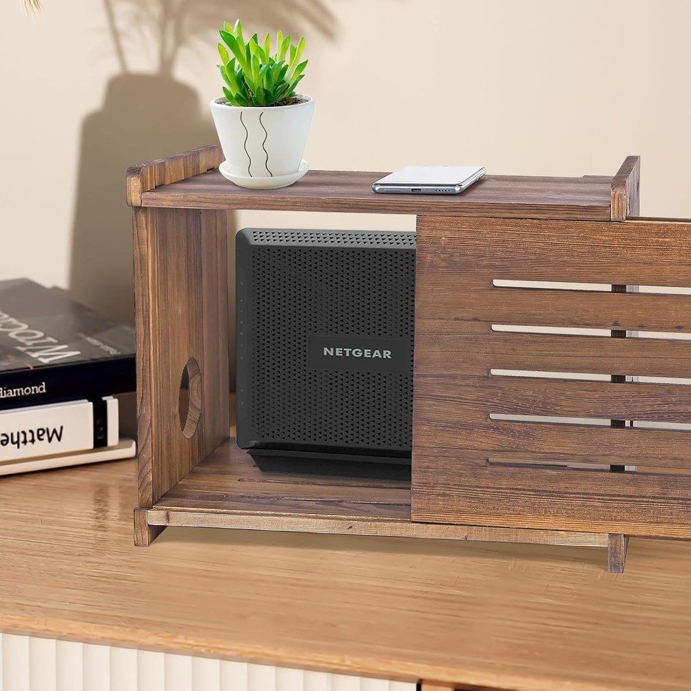 Router Shelf Projector Shelf Projector Stand Router Storage Box Modem Cable