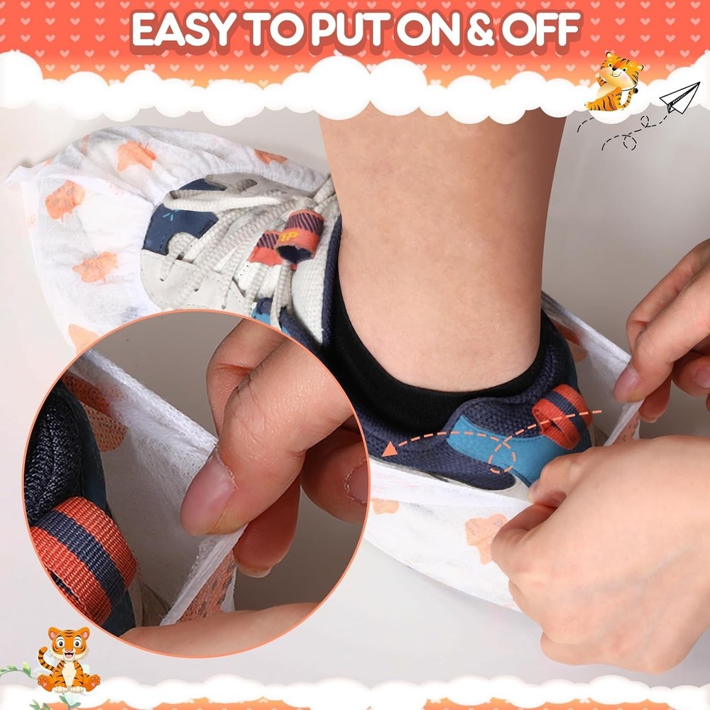Disposable Shoe Covers, 300 Sets