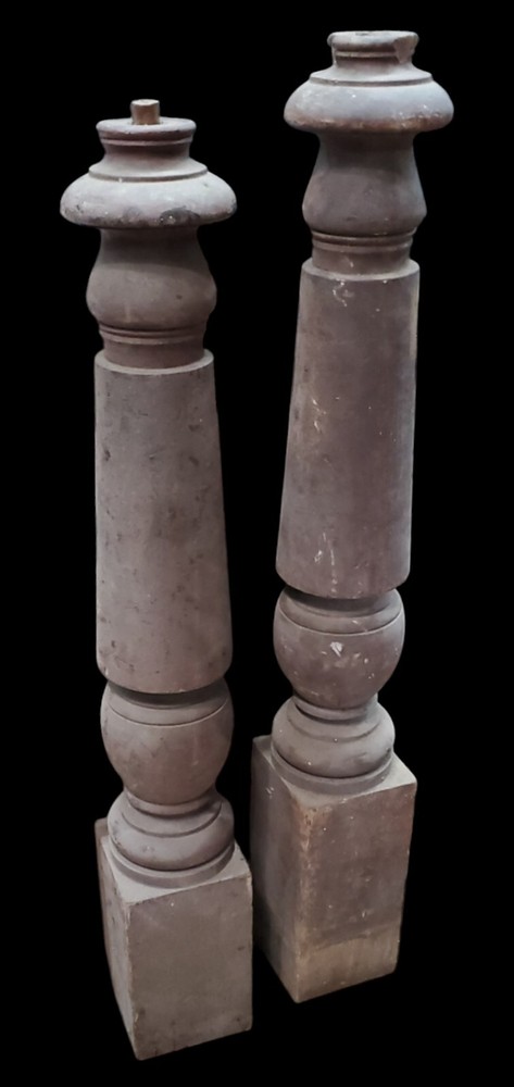 Pair Of Newel Posts *Gam0211