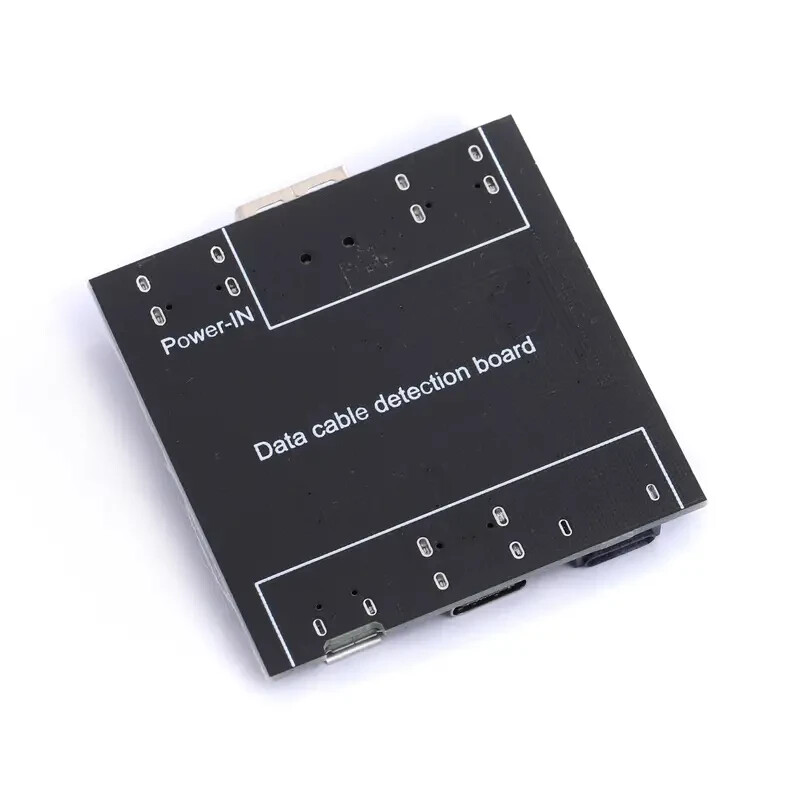 Dual USB & Type-C Cable Tester Board – lighting Connector and Micro USB tester