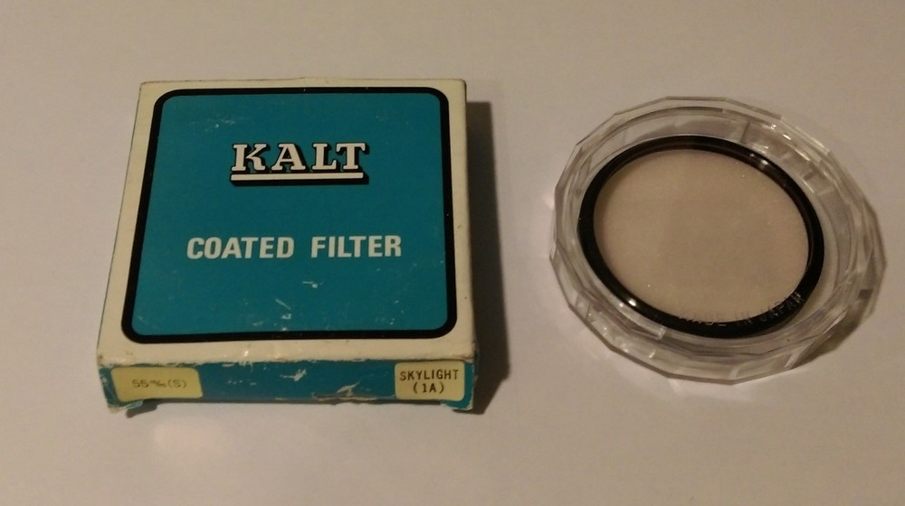 55mm  KALT  Skylight 1A Filter Japan