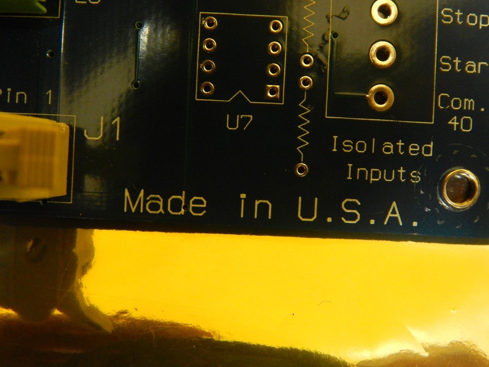 Mydax M1002C RTD Interface Input Board PCB Chiller 1M9W-T Used Working