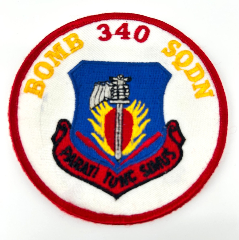 USAF 340th Bomb Squadron Patch Large Variety