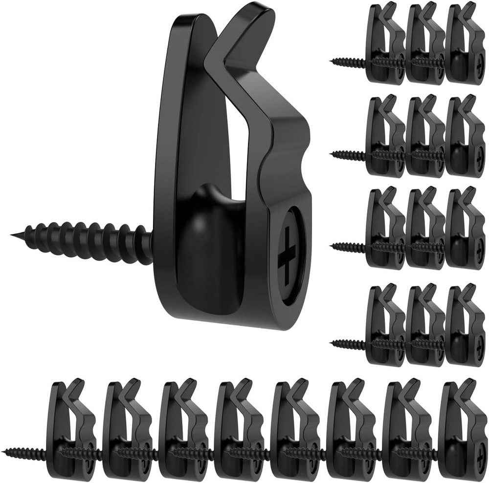 ZIDEA String Light Hanr Hooks, Screw in Hooks for Hanging Christmas