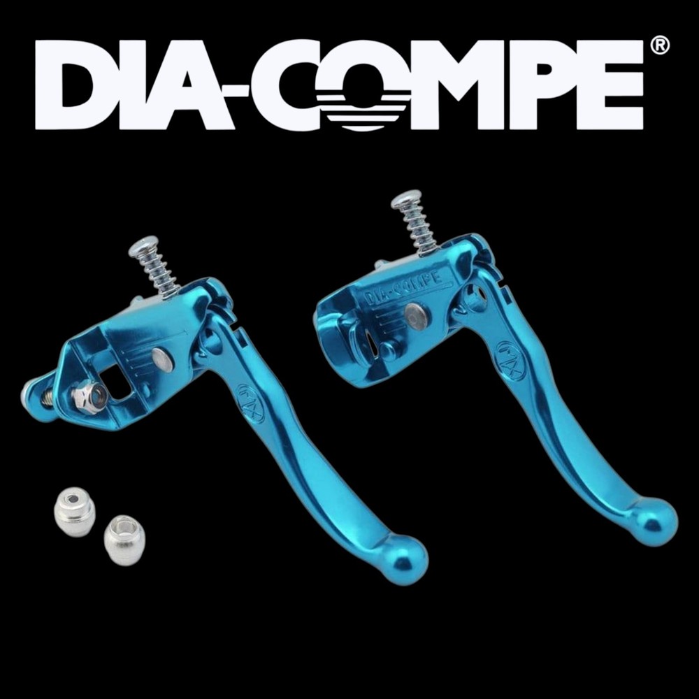 Dia-Compe Tech 3/MX 121 Brake Levers (Blue) (Pair)