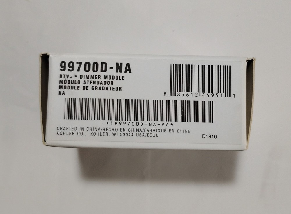 Kohler DTV+ K99700 Dimmer Switch Module