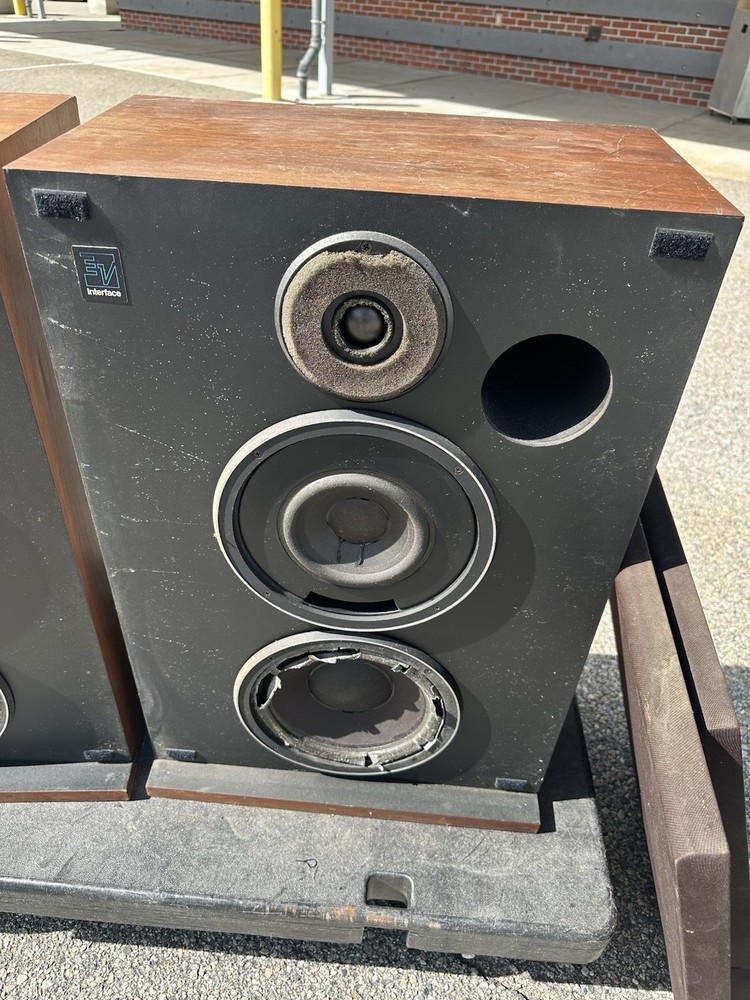 EV Electrovoice Interface C Series II Speakers Untested As Is