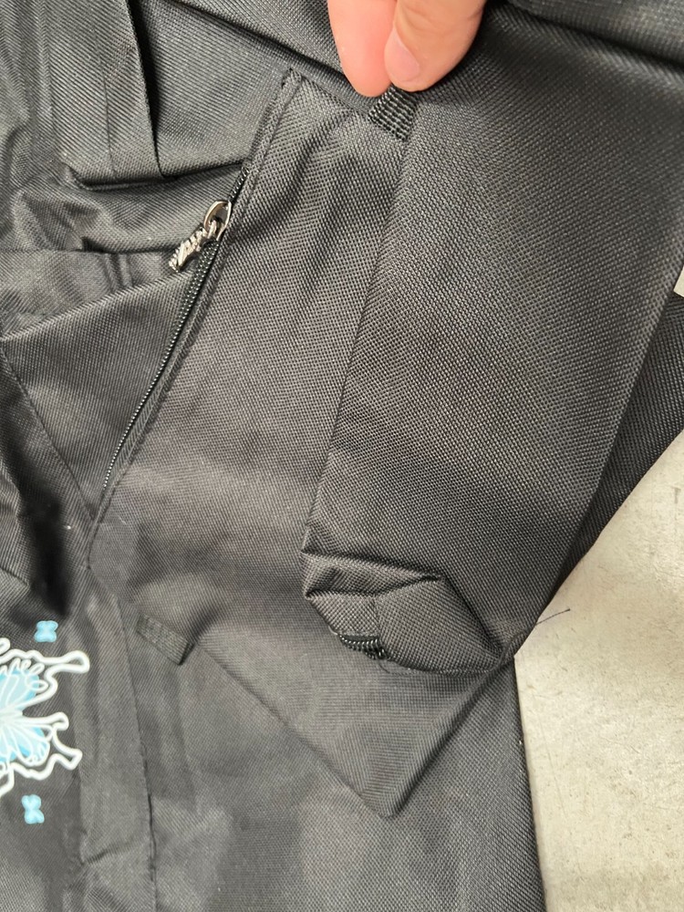 Black Butterfly Backpack + Pencil Pouch Set