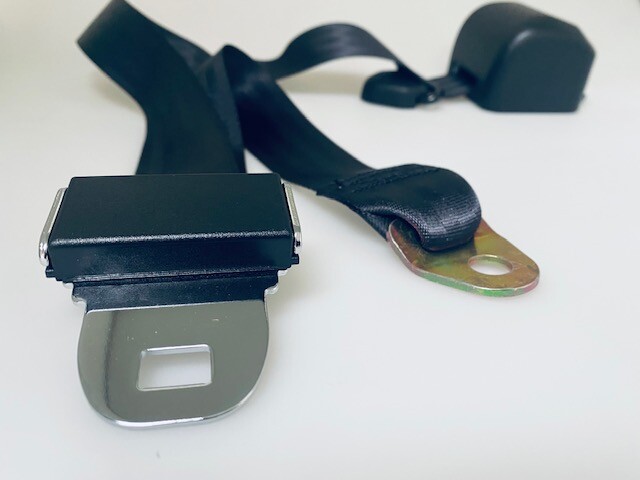 3 POINT SHOULDER HARNESS RETRACTABLE LAP BELT #1808