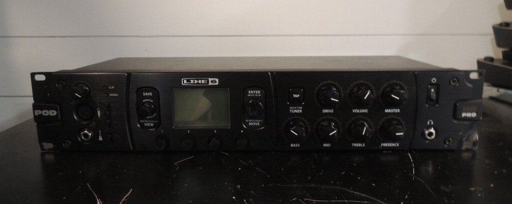 Line 6 HD PRO Multi Effects Rack Rackmount Processor Free USA S&H