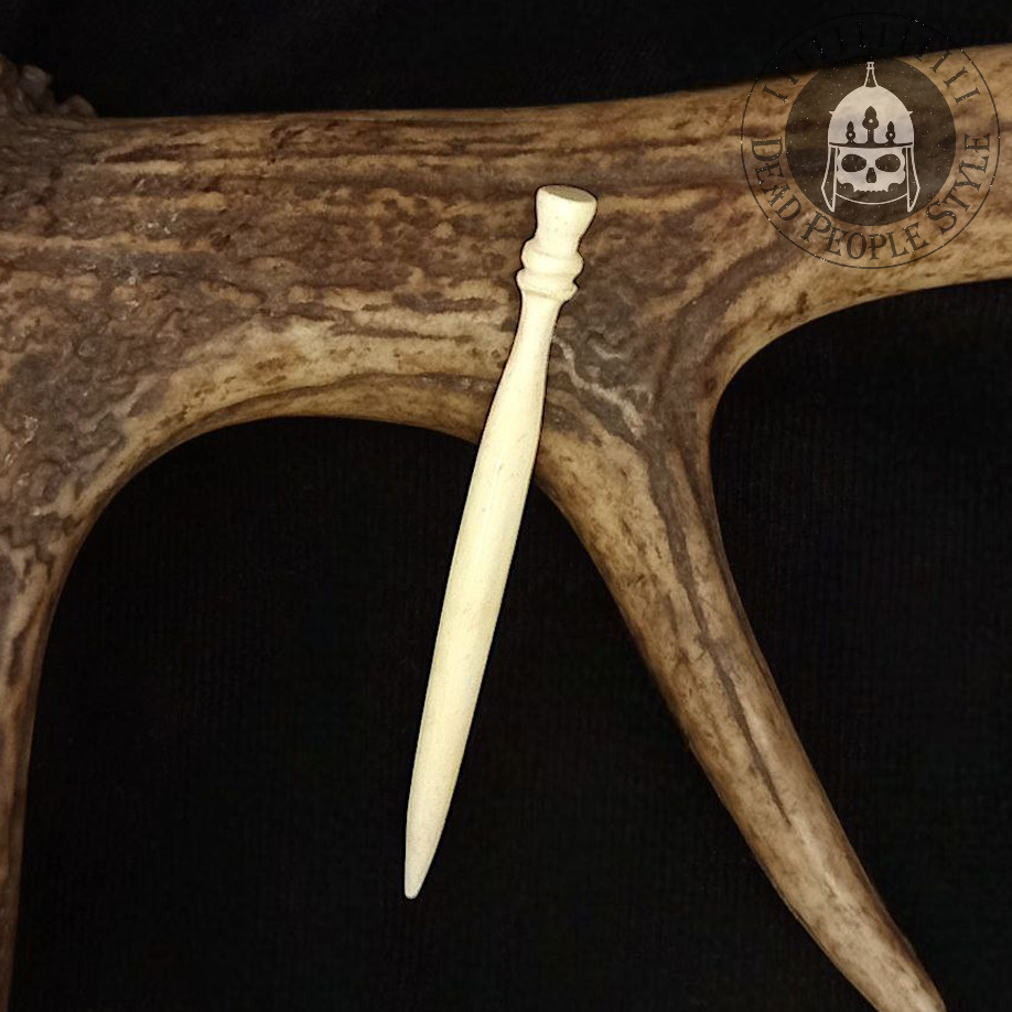 Slavic Bone Hairpin - Novgorod Reconstruction