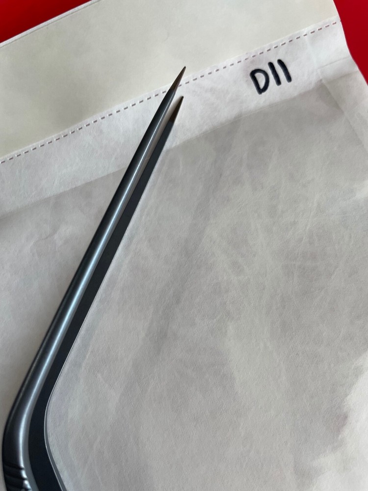 Codman Bayonet Bipolar Titanium Forceps with Suction 80-1125