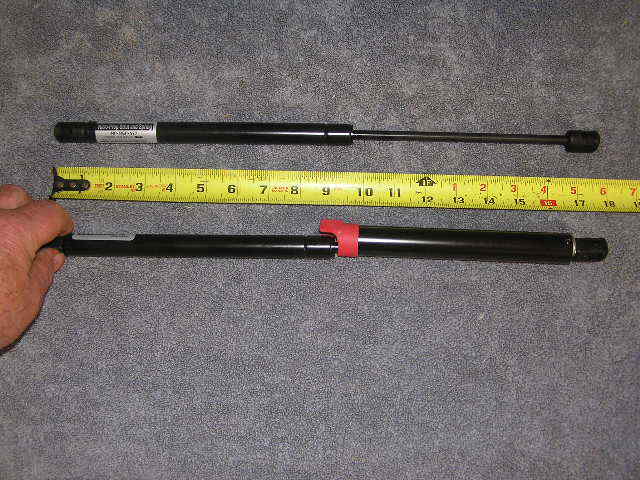Safety LOCKING Strut Shock Lid Support REP Knaack Storage Fits 977 replacement