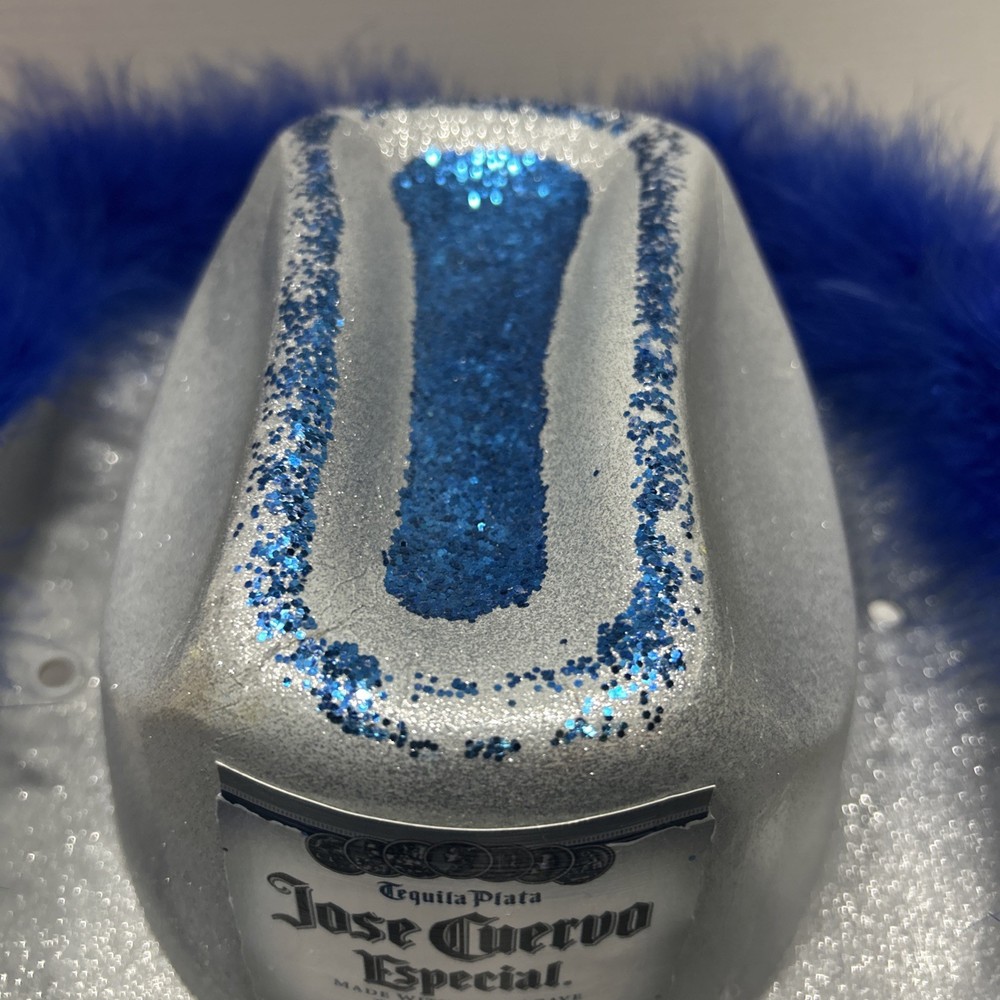 jose cuervo Cowboy Silver Bluehat