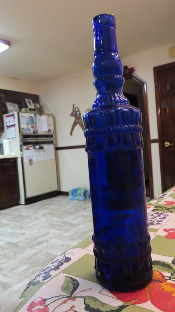 Blue Glass Bottle