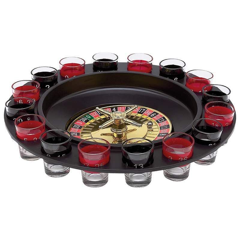 16-Shot Roulette Drinking Game Set