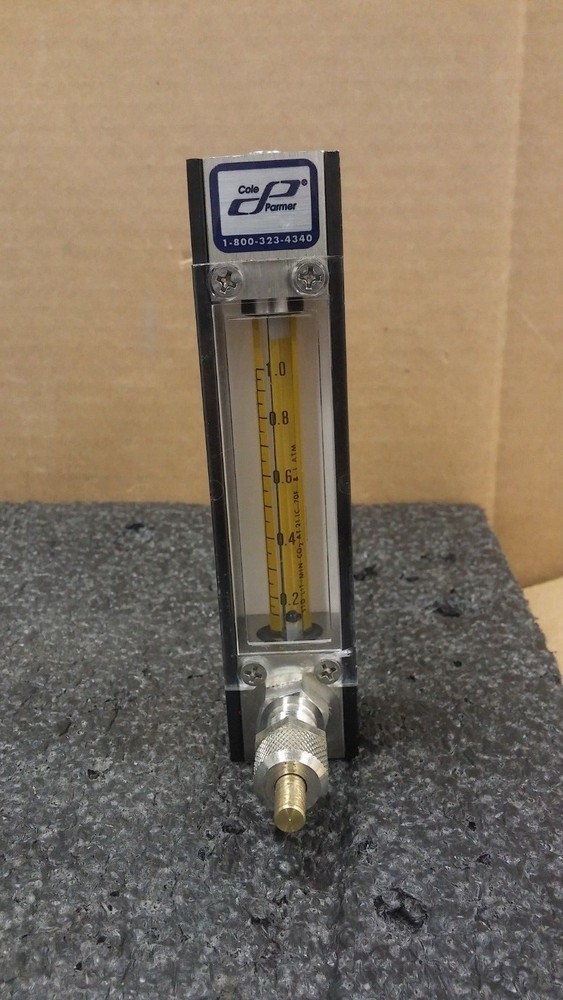 COLE PARMER PMR1-010673 0-1.0 Variable Area Flowmeter