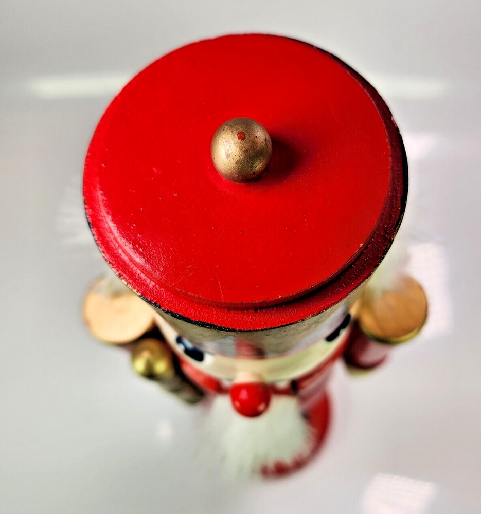 15" Nutcracker Red Yellow