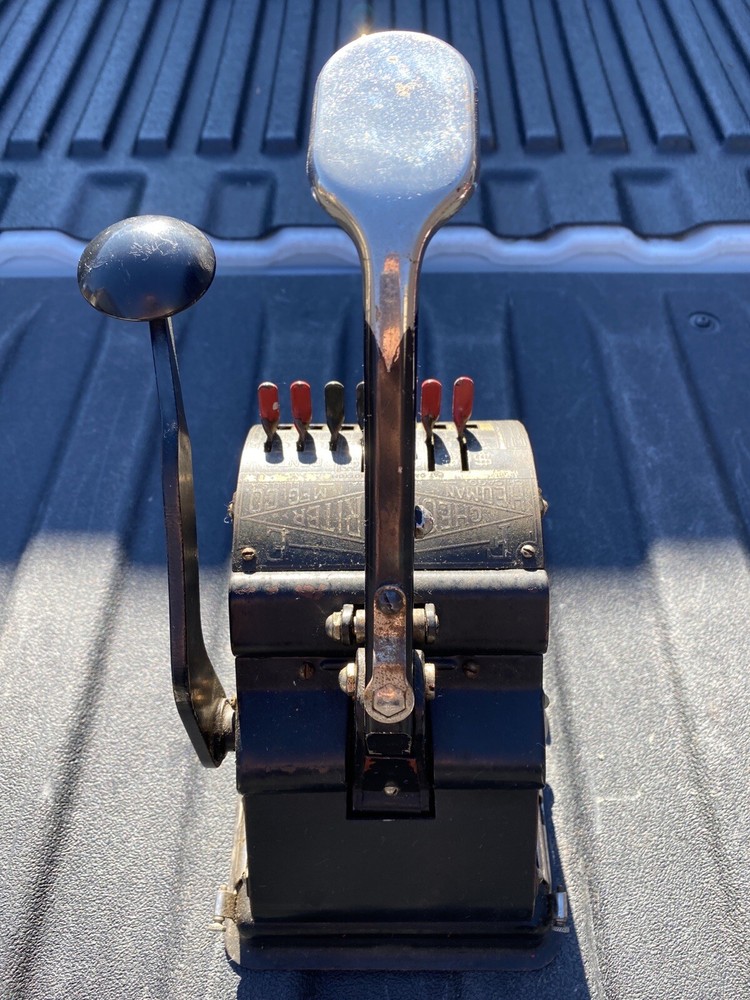 Vintage Check Writer By HEDMAN MFG CO