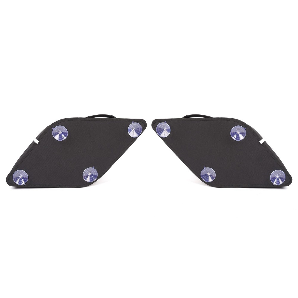 2PCS Black Tailgate Window Package Bag For Ford Explorer 2011-2019
